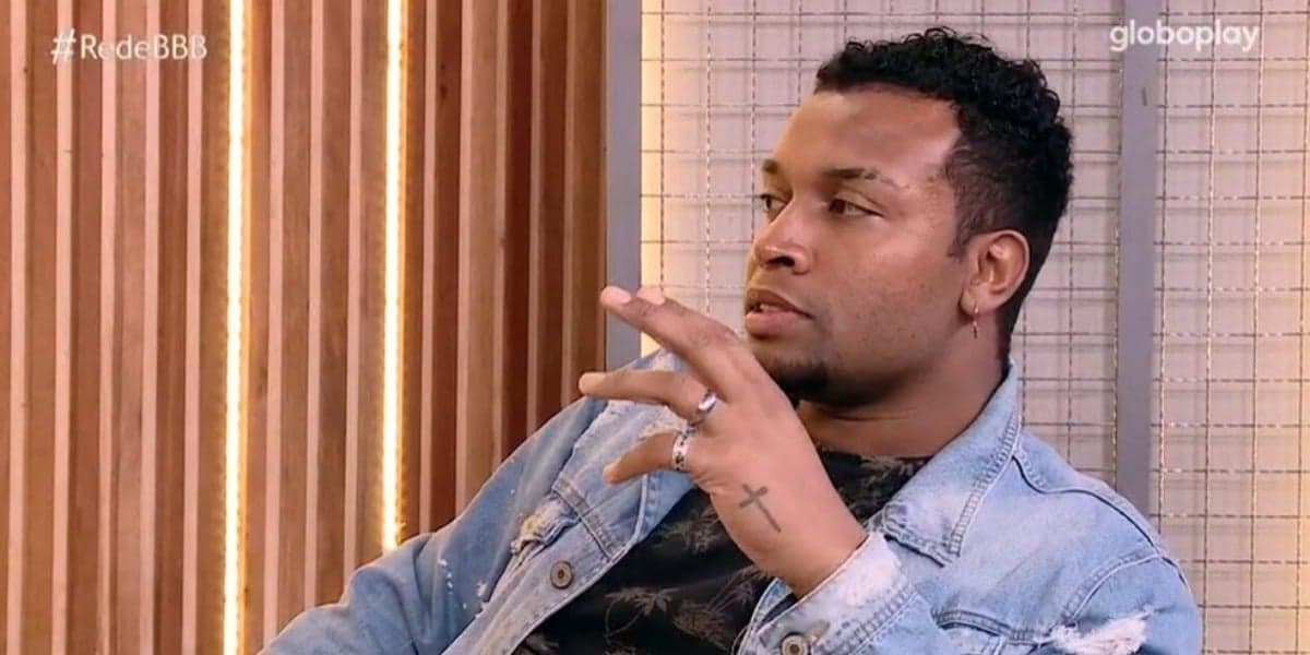 Nego Di massacra Lucas Penteado após eliminação do BBB21 (Foto: Reprodução) Nego Di massacra Lucas Penteado após eliminação do BBB21 (Foto: Reprodução)