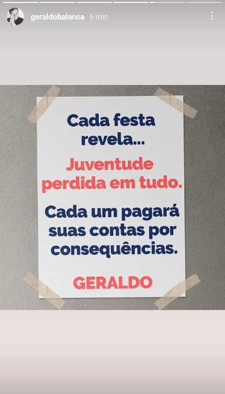 Apresentador fez alerta assustador Apresentador fez alerta assustador