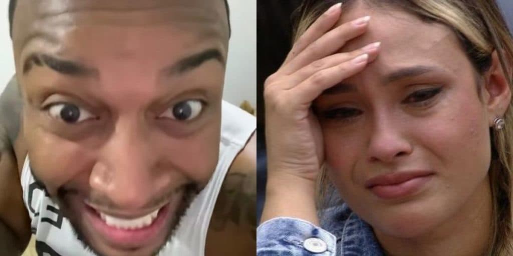 Nego Di vê Sarah sair escorraçada do BBB21, massacra loira sem dó e explode: "Se f*deu, Sarah!"