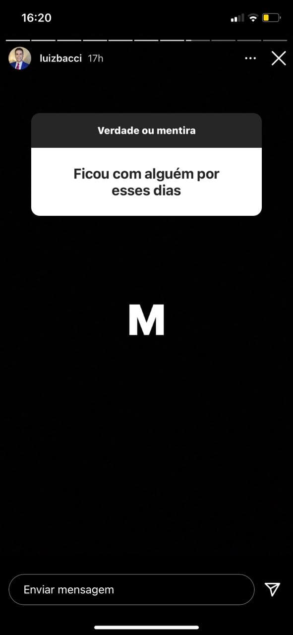 Luiz Bacci revela detalhes sobre sua intimidade nas redes sociais (Reprodução) Luiz Bacci revela detalhes sobre sua intimidade nas redes sociais (Reprodução)