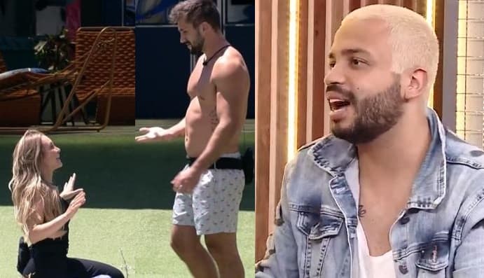 BBB21: Projota destroça casal Carla e Arthur e revela papel ridículo dos dois: “Fiquei em choque”