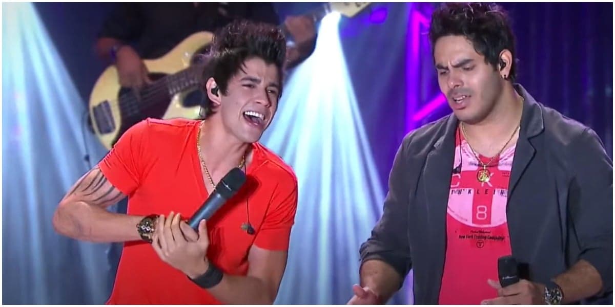 O cantor Gusttavo Lima ao lado de Rodolffo - Foto: Reprodução O cantor Gusttavo Lima ao lado de Rodolffo - Foto: Reprodução