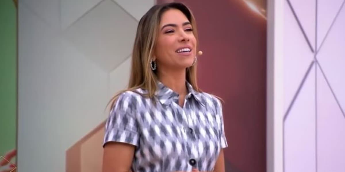 Patrícia Abravanel no "Vem Pra Cá" (Foto: Reprodução/SBT) Patrícia Abravanel no "Vem Pra Cá" (Foto: Reprodução/SBT)