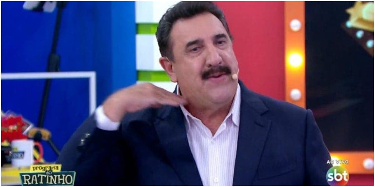 Ratinho tripudia em cima de Ticiane Pinheiro com frequência por conta da audiência de seu programa (Foto: SBT) Ratinho tripudia em cima de Ticiane Pinheiro com frequência por conta da audiência de seu programa (Foto: SBT)