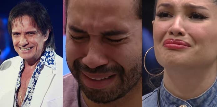 Globo faz surpresa ao vivo no BBB21 e brothers tem show inesperado de Roberto Carlos