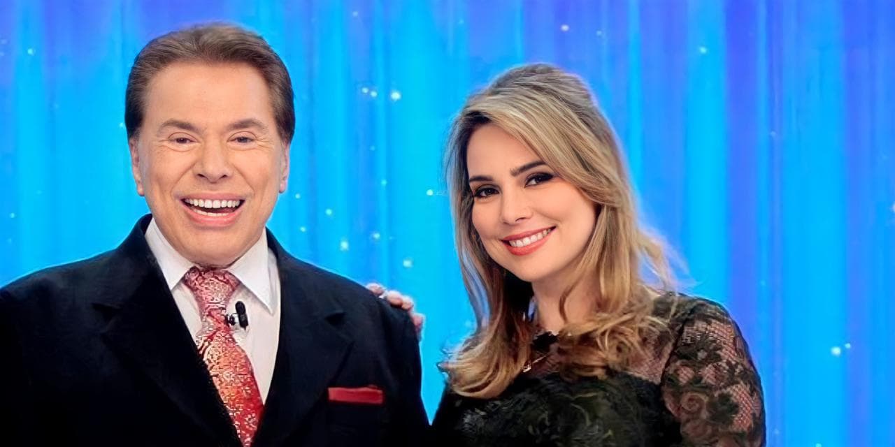Silvio Santos e Rachel Sheherazade (Reprodução) Silvio Santos e Rachel Sheherazade (Reprodução)