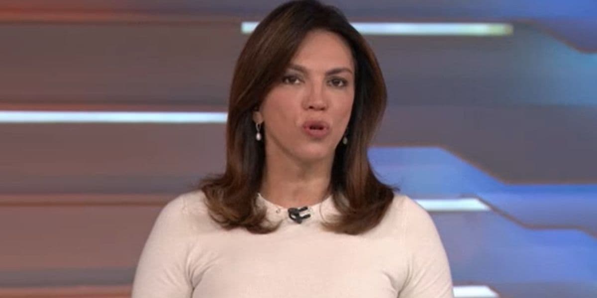 Ana Paula Araújo na abertura do Bom Dia Brasil (Reprodução: Globo) Ana Paula Araújo na abertura do Bom Dia Brasil (Reprodução: Globo)