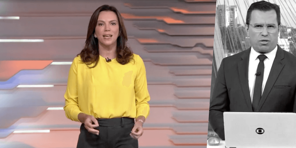 Ana Paula Araújo chega às pressas andando pelo estúdio, convoca Bocardi e notícia brutal é dada: "Começou"