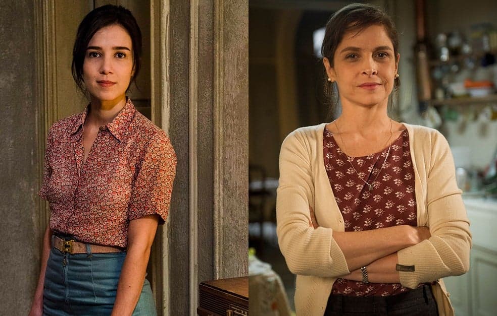 Cora (Marjorie Estiano e Drica Moraes): a grande vilã de Império — Foto: Ellen Soares e João Cotta/Globo Cora (Marjorie Estiano e Drica Moraes): a grande vilã de Império — Foto: Ellen Soares e João Cotta/Globo