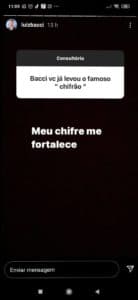 Luiz Bacci responde perguntas no Instagram (Reprodução) Luiz Bacci responde perguntas no Instagram (Reprodução)