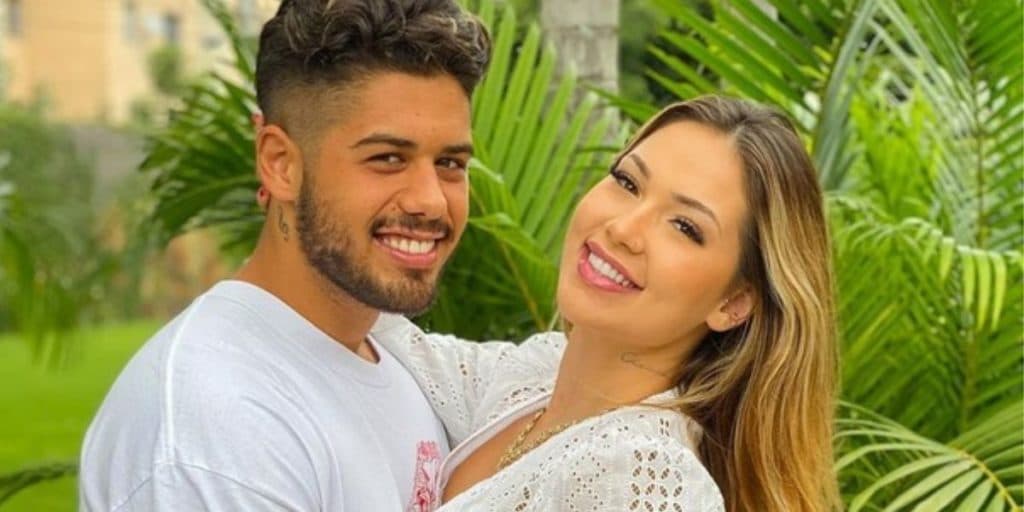 Esposa de Zé Felipe, filho de Leonardo, está com bebê pra nascer