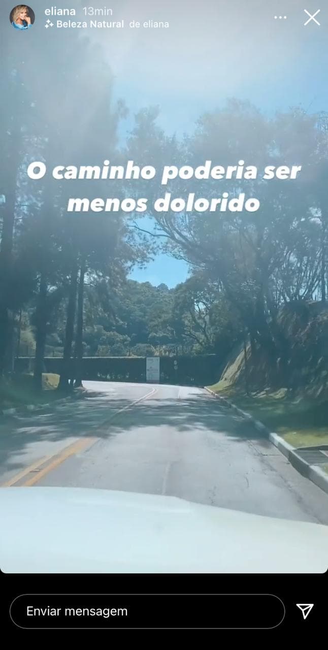 "Poderia ser menos dolorido", Eliana desaba em tristeza avassaladora após comunicado oficial com o marido "Poderia ser menos dolorido", Eliana desaba em tristeza avassaladora após comunicado oficial com o marido
