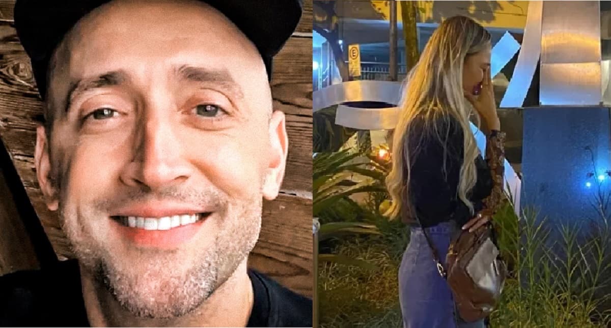 Graziella Motta chora na porta do hospital onde morreu Paulo Gustavo (Foto: Reprodução) Graziella Motta chora na porta do hospital onde morreu Paulo Gustavo (Foto: Reprodução)