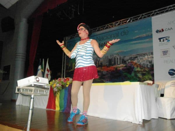 José Luiz Gobbi ficou famoso entre os capixabas após interpretar a solteirona Marly (Reprodução) José Luiz Gobbi ficou famoso entre os capixabas após interpretar a solteirona Marly (Reprodução)