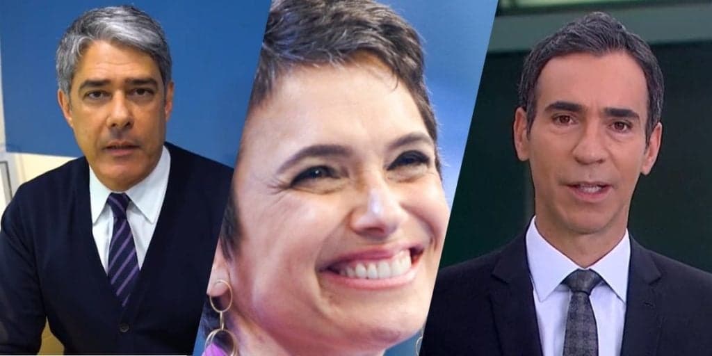 Funcionária conta que Bonner enlouqueceu, Sandra Annenberg declara amor por mulher e César Tralli assume o JN