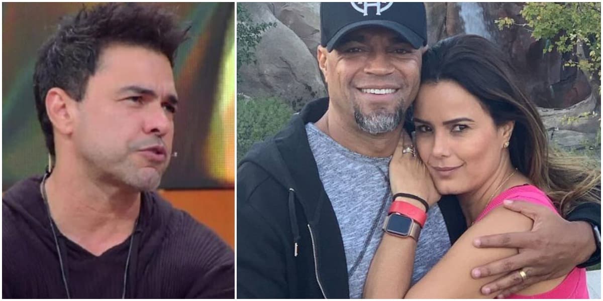 Denílson e Luciele Di Camargo receberam em sua casa Zezé e outros membros da família (Foto: Reprodução) Denílson e Luciele Di Camargo receberam em sua casa Zezé e outros membros da família (Foto: Reprodução)