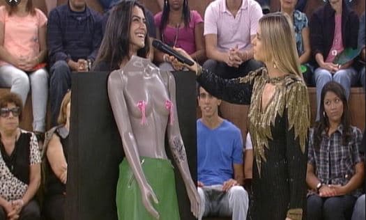 Cleo durante Amor e Sexo (Reprodução) Cleo durante Amor e Sexo (Reprodução)