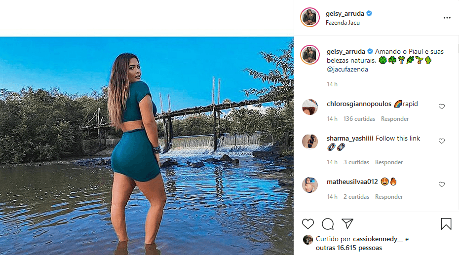 Geisy Arruda colocou o seu bumbum pra jogo (Foto: Reprodução) Geisy Arruda colocou o seu bumbum pra jogo (Foto: Reprodução)