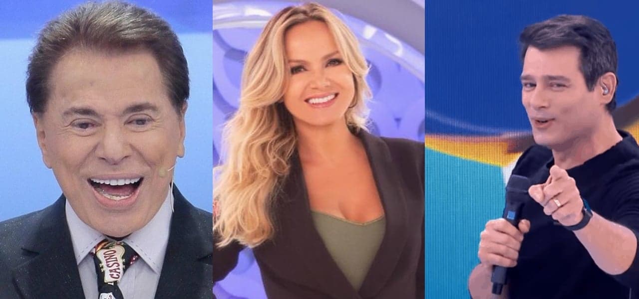 Silvio Santos tem medo de perder Eliana e Celso Portiolli para a Globo Silvio Santos tem medo de perder Eliana e Celso Portiolli para a Globo