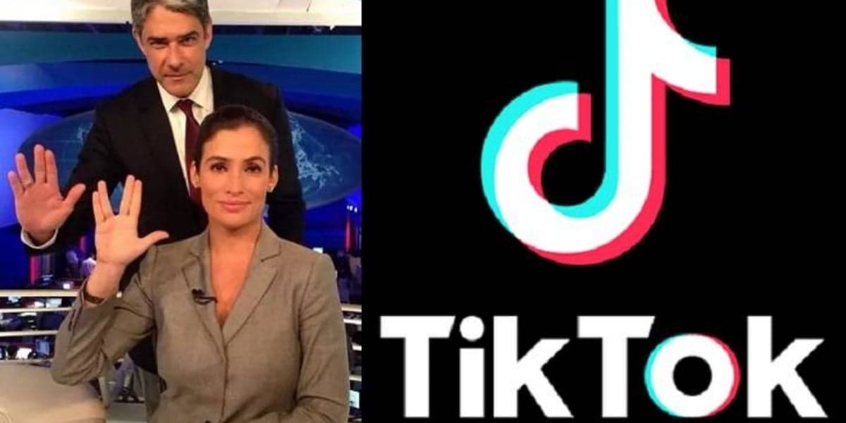 TikTok é o novo parceiro do Jornal Nacional na Globo (Foto: Reprodução) TikTok é o novo parceiro do Jornal Nacional na Globo (Foto: Reprodução)