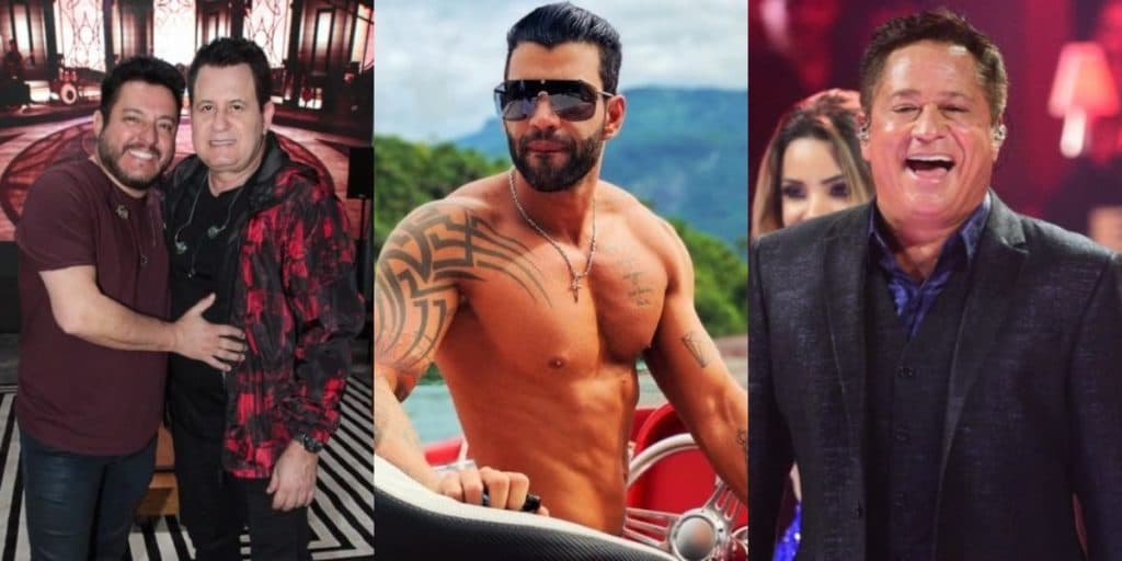 Testículo arrancado, p#rra empedrada e língua dura de chupar: Leonardo, Gusttavo e Bruno expõem safadezas