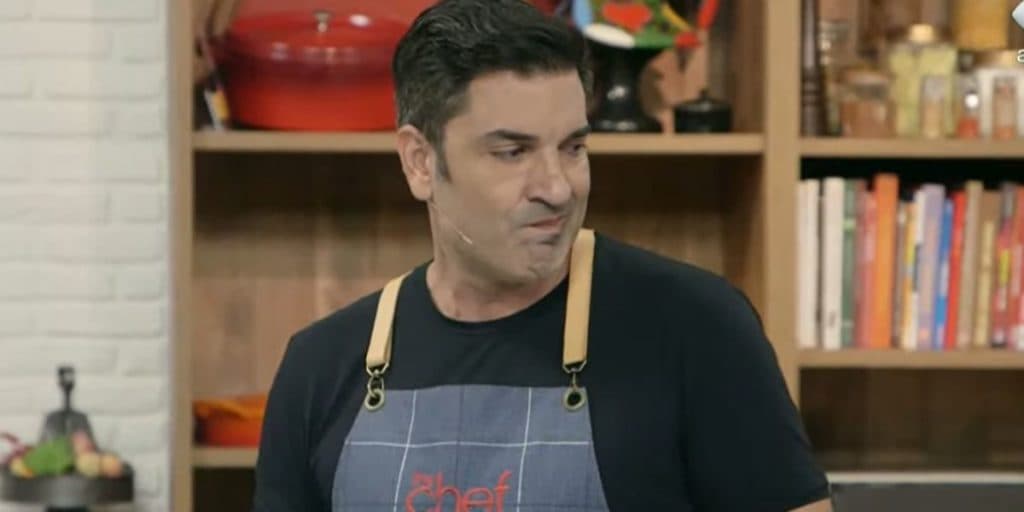 Edu Guedes interrompe The Chef às pressas para confirmar morte na Band e convoca repórter: "Que pânico"