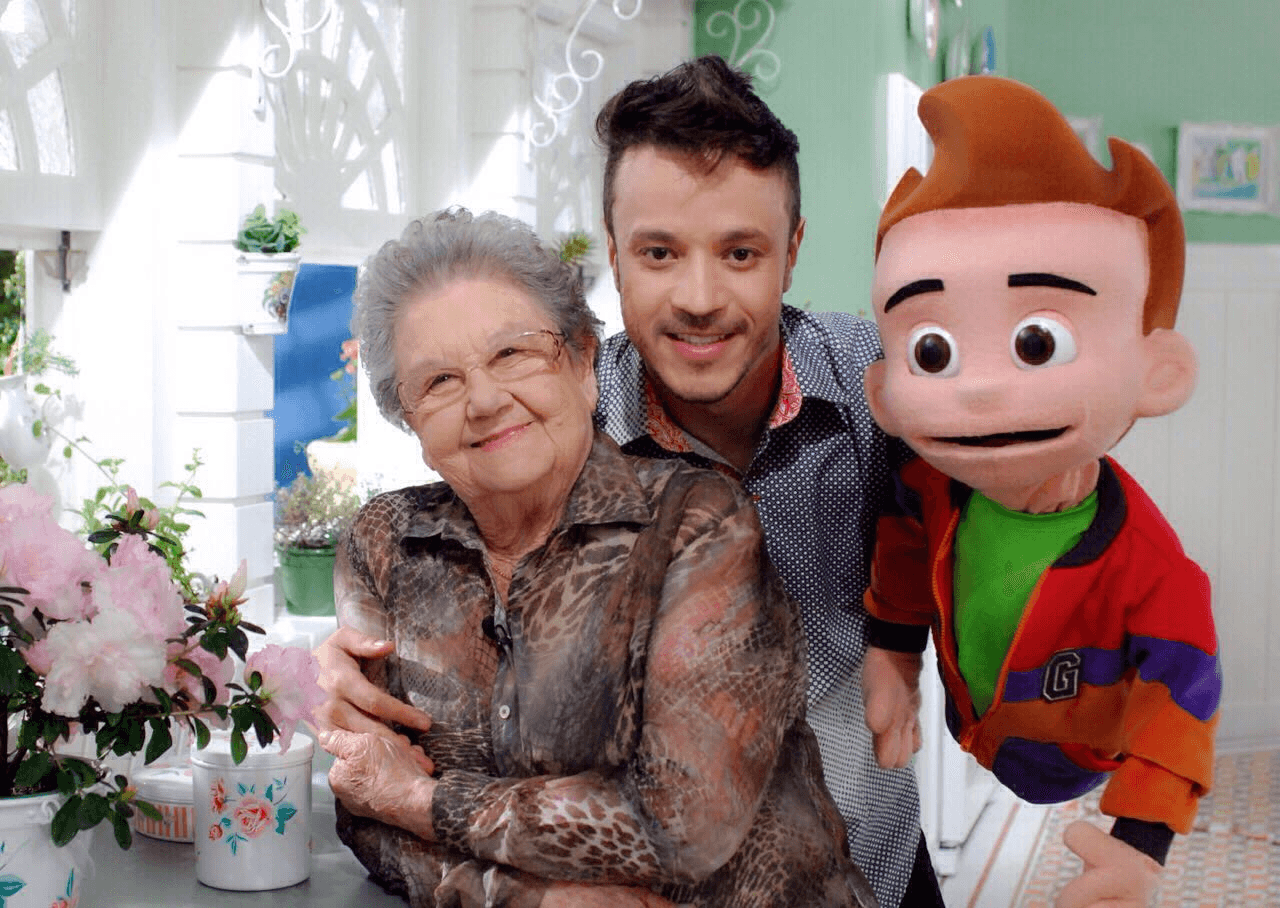 Palmirinha e Anderson Clayton, o Guinho (Foto: Divulgação) Palmirinha e Anderson Clayton, o Guinho (Foto: Divulgação)