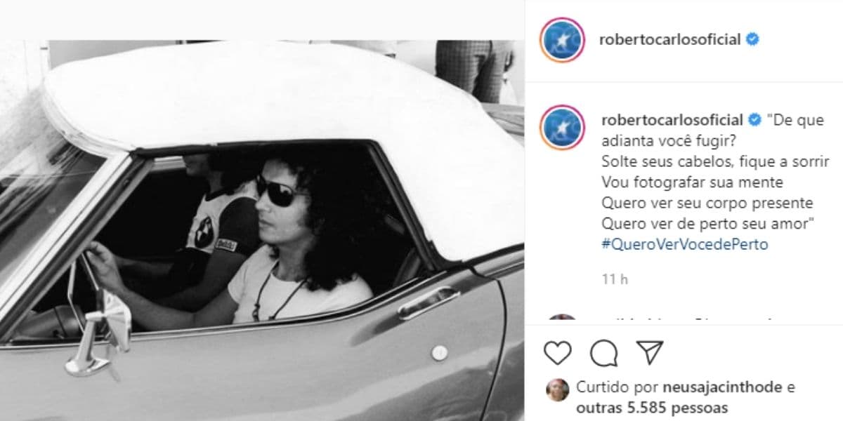 “Quero ver seu corpo”, detona Roberto Carlos após relação com cantor exposta: “Do que adianta fugir?” “Quero ver seu corpo”, detona Roberto Carlos após relação com cantor exposta: “Do que adianta fugir?”