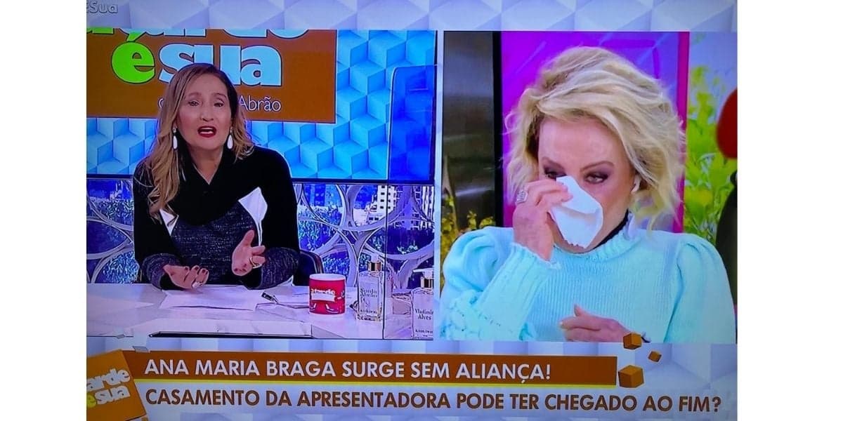 Ana Maria, um ano após casamento e expor situação em casa, surge sem aliança e Sonia Abrão confirma notícia Ana Maria, um ano após casamento e expor situação em casa, surge sem aliança e Sonia Abrão confirma notícia