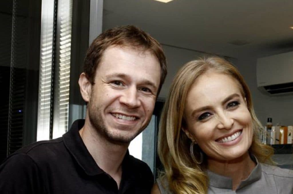 Tiago Leifert e Angélica Tiago Leifert e Angélica