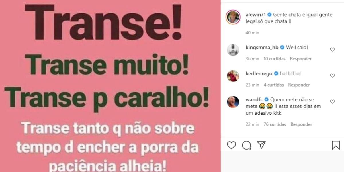 Alexandre Correa, casado com Ana Hickmann, não se aguento e escandalizou em postagem (Foto: Reprodução) Alexandre Correa, casado com Ana Hickmann, não se aguento e escandalizou em postagem (Foto: Reprodução)
