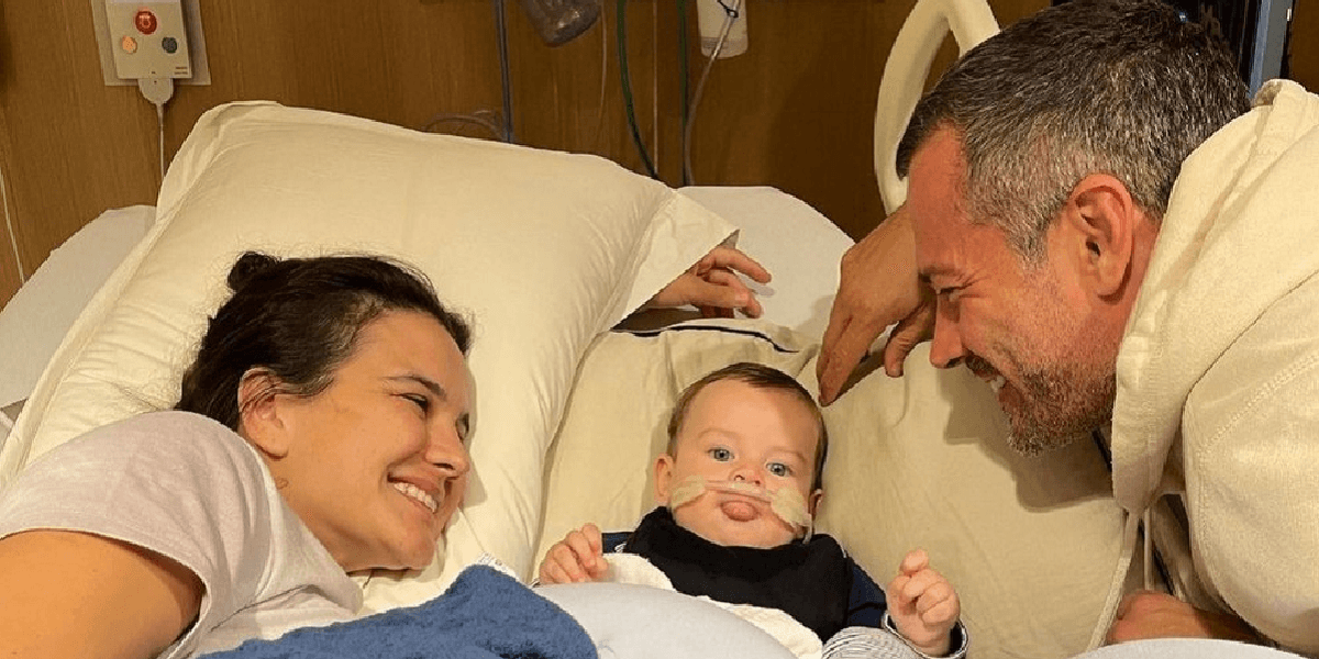 Malvino Salvador conta sobre filho caçula que está internado (Foto: Divulgação) Malvino Salvador conta sobre filho caçula que está internado (Foto: Divulgação)