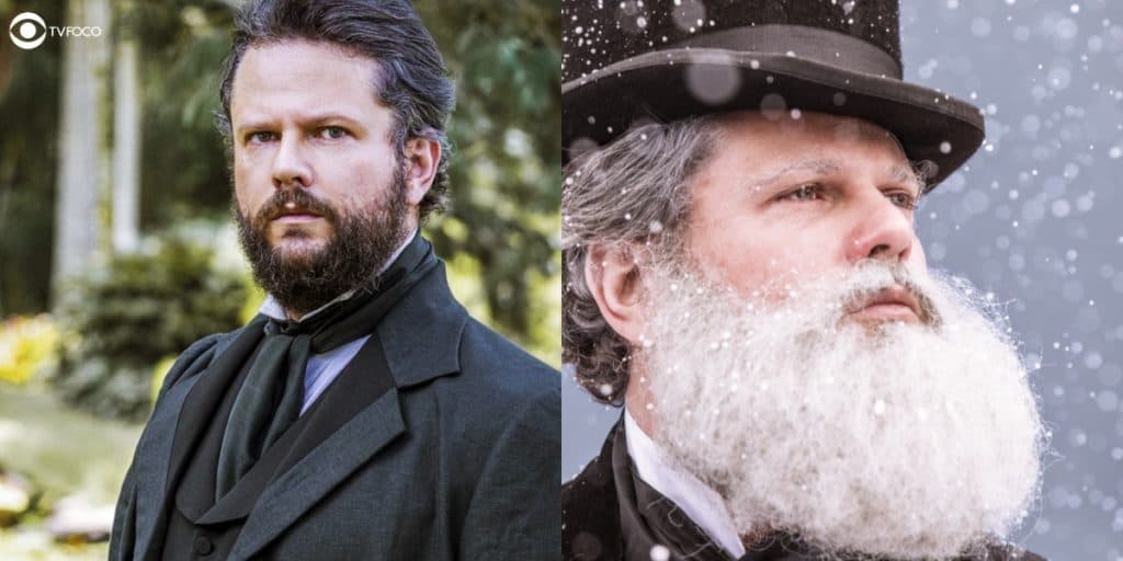 Nos Tempos do Imperador: Selton Mello encara lentes azuis e passa por transformação para viver Dom Pedro II