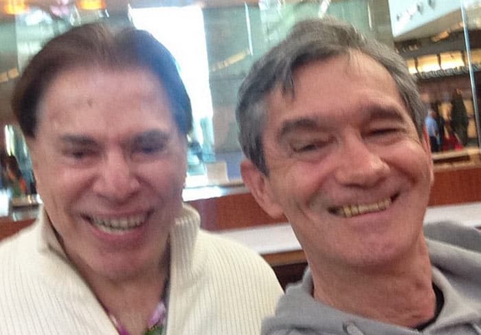 Silvio Santos e Serginho Groisman (Foto: Reprodução/Instagram) Silvio Santos e Serginho Groisman (Foto: Reprodução/Instagram)