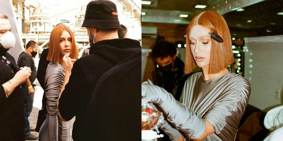 Marina Ruy Barbosa abandona cabelão ruivo Marina Ruy Barbosa abandona cabelão ruivo