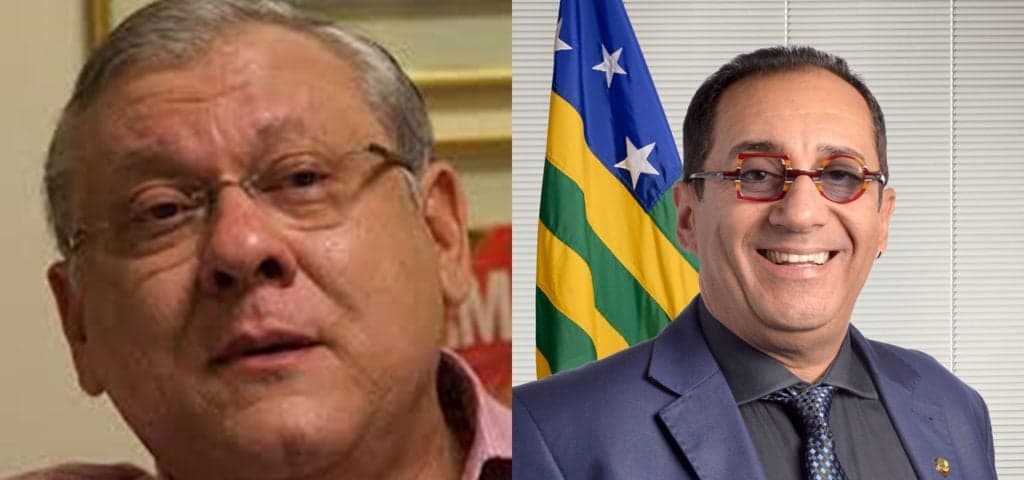Milton Neves e Jorge Kajuru Milton Neves e Jorge Kajuru