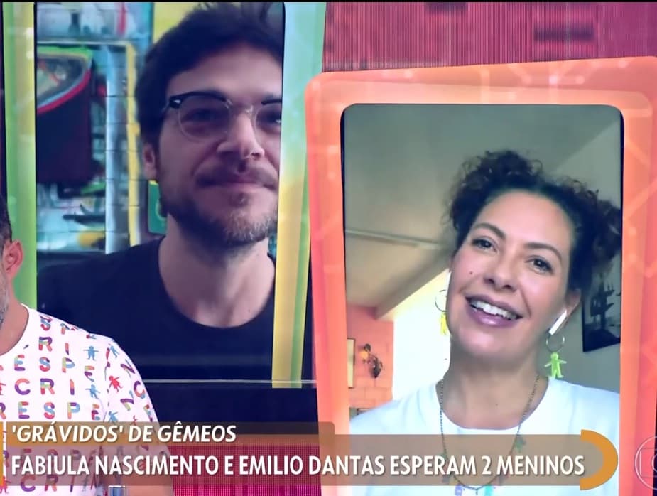 Emílio Dantas e Fabíula Nascimento Emílio Dantas e Fabíula Nascimento