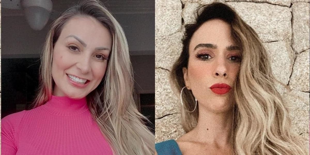 Andressa Urach e Tatá Werneck (Foto: Reprodução) Andressa Urach e Tatá Werneck (Foto: Reprodução)