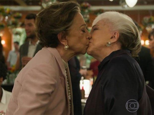 Fernanda Montenegro e Nathalia Timberg em Babilônia - Globo Fernanda Montenegro e Nathalia Timberg em Babilônia - Globo