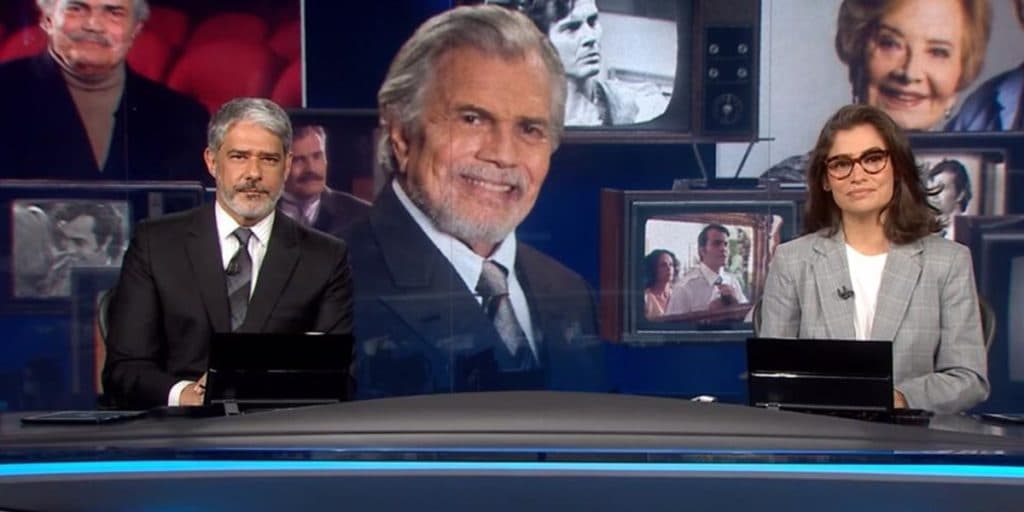 Jornal Nacional é paralisado, William Bonner anuncia luto e reportagem faz o Brasil chorar: “Um ator gigante”