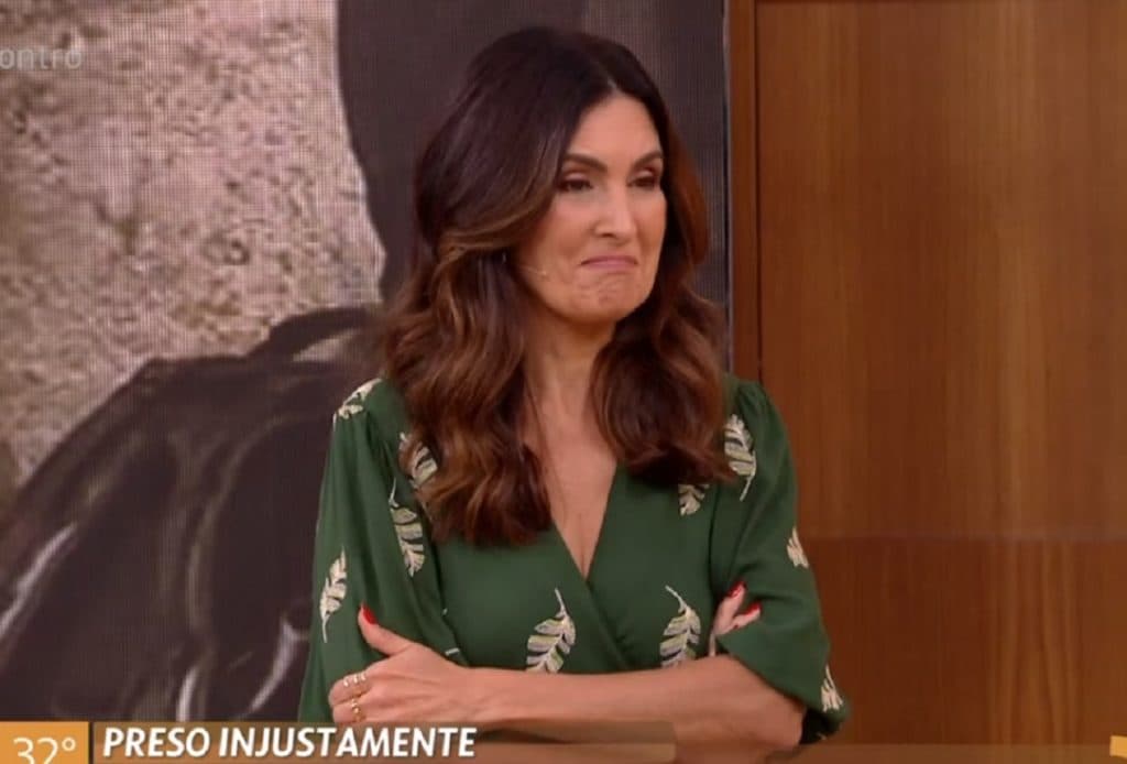 A emoção de Fátima Bernardes