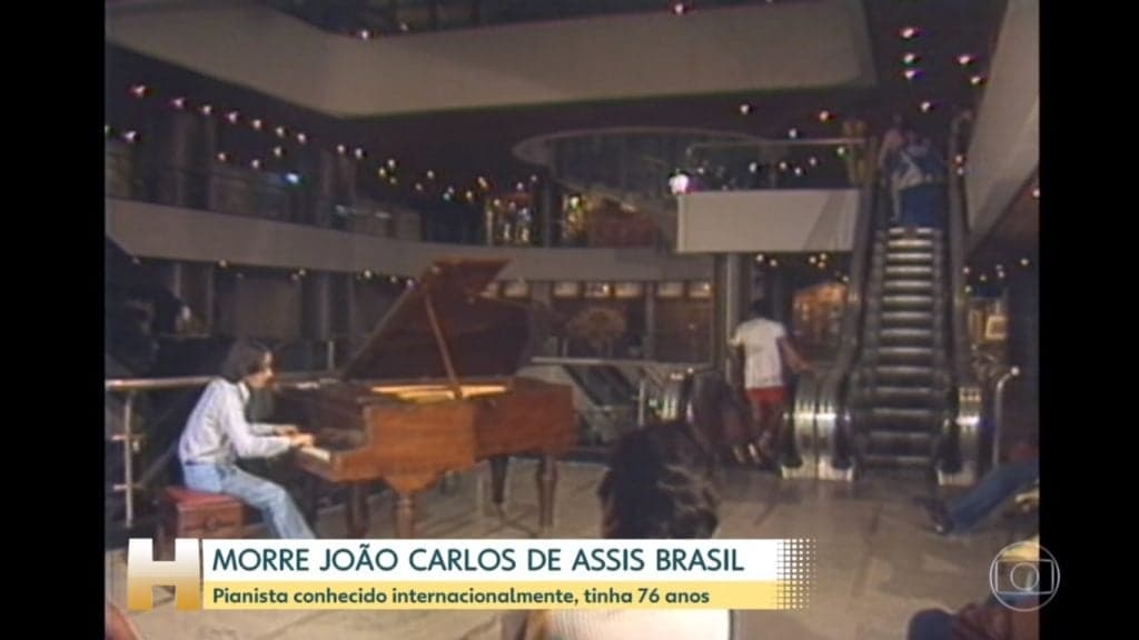 Morte de João Carlos foi noticiada no Jornal Hoje Morte de João Carlos foi noticiada no Jornal Hoje
