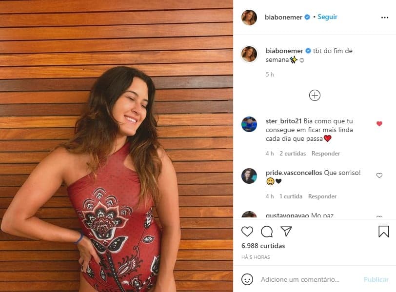Bia Bonemer, exibe corpão em peça íntima PP e parte lisinha explode - Foto: Reprodução Bia Bonemer, exibe corpão em peça íntima PP e parte lisinha explode - Foto: Reprodução