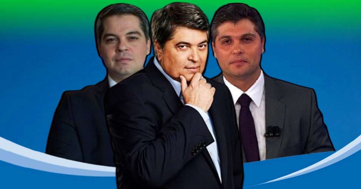 Datena com os filhos, Vicente e Joel (Foto: Reprodução/Montagem Terra) Datena com os filhos, Vicente e Joel (Foto: Reprodução/Montagem Terra)