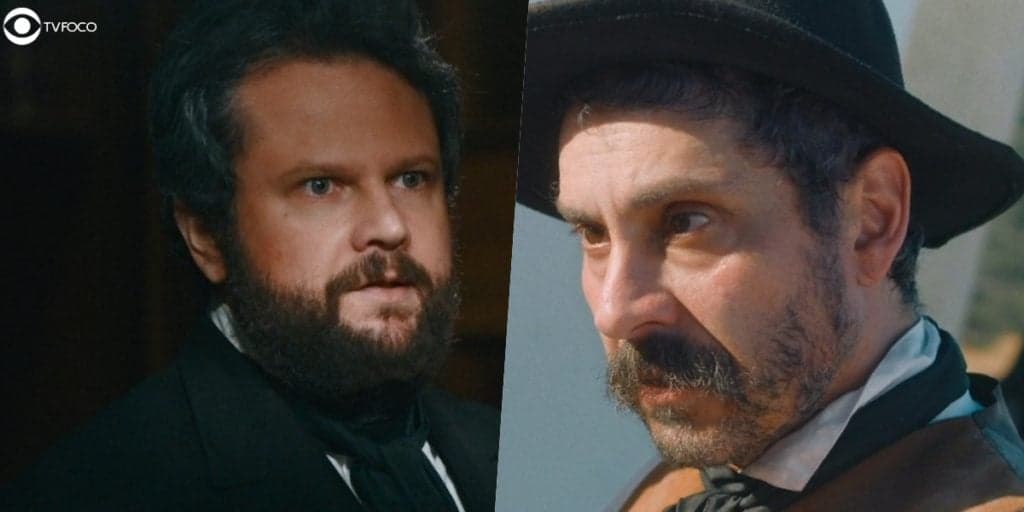 Nos Tempos do Imperador: Tonico, após tomar chá, delira e 'destrona' Dom Pedro II: "A coroa é minha''