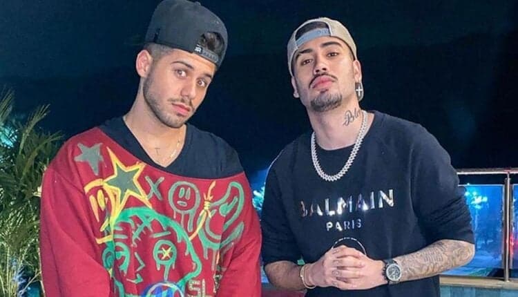 Zé Felipe e Kevinho - Reprodução Zé Felipe e Kevinho - Reprodução