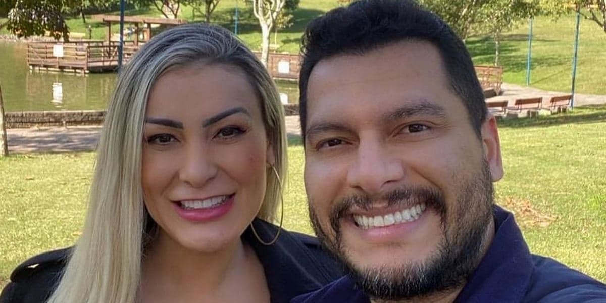 Andressa Urach brigou com o filho por causa do marido (Foto: Reprodução) Andressa Urach brigou com o filho por causa do marido (Foto: Reprodução)