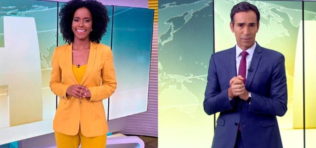 Globo tira Maju do JH em definitivo, esnoba César Tralli e escala substituta que ninguém esperava