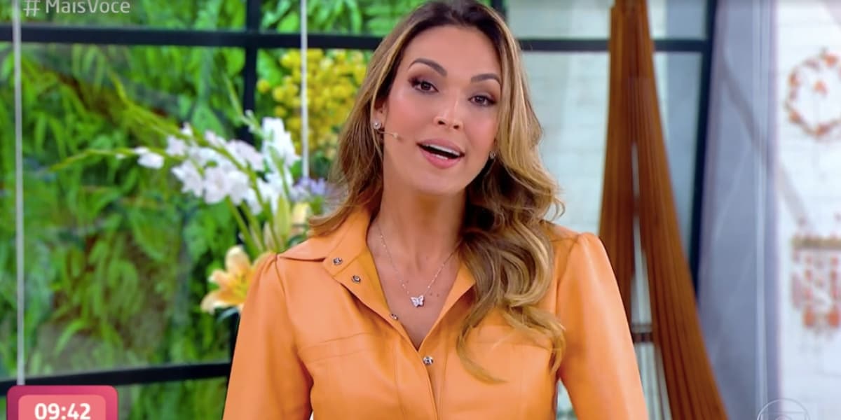 Talita Morete se emociona no "Mais Você" (Reprodução) Talita Morete se emociona no "Mais Você" (Reprodução)
