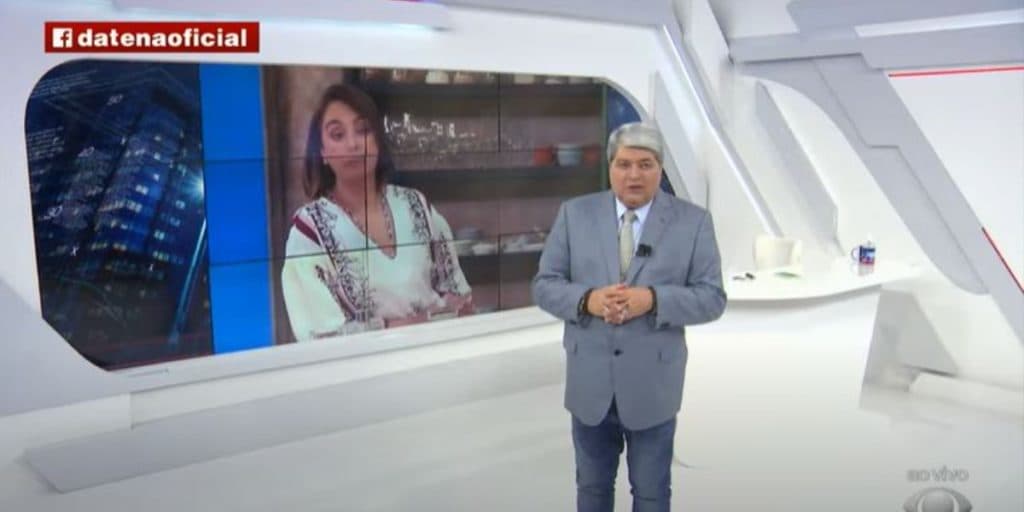 "Fala mal de mim", Datena descobre fofoca de Catia Fonseca, tira satisfação ao vivo e detona: "Atrapalha"